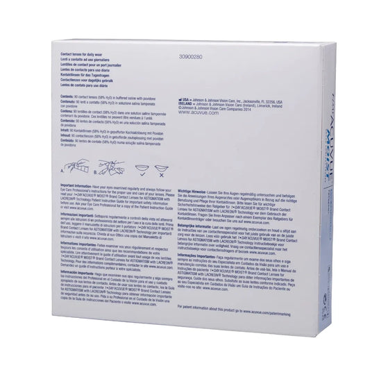 Acuvue 1 Day Moist for Astigmatism 90 Pack