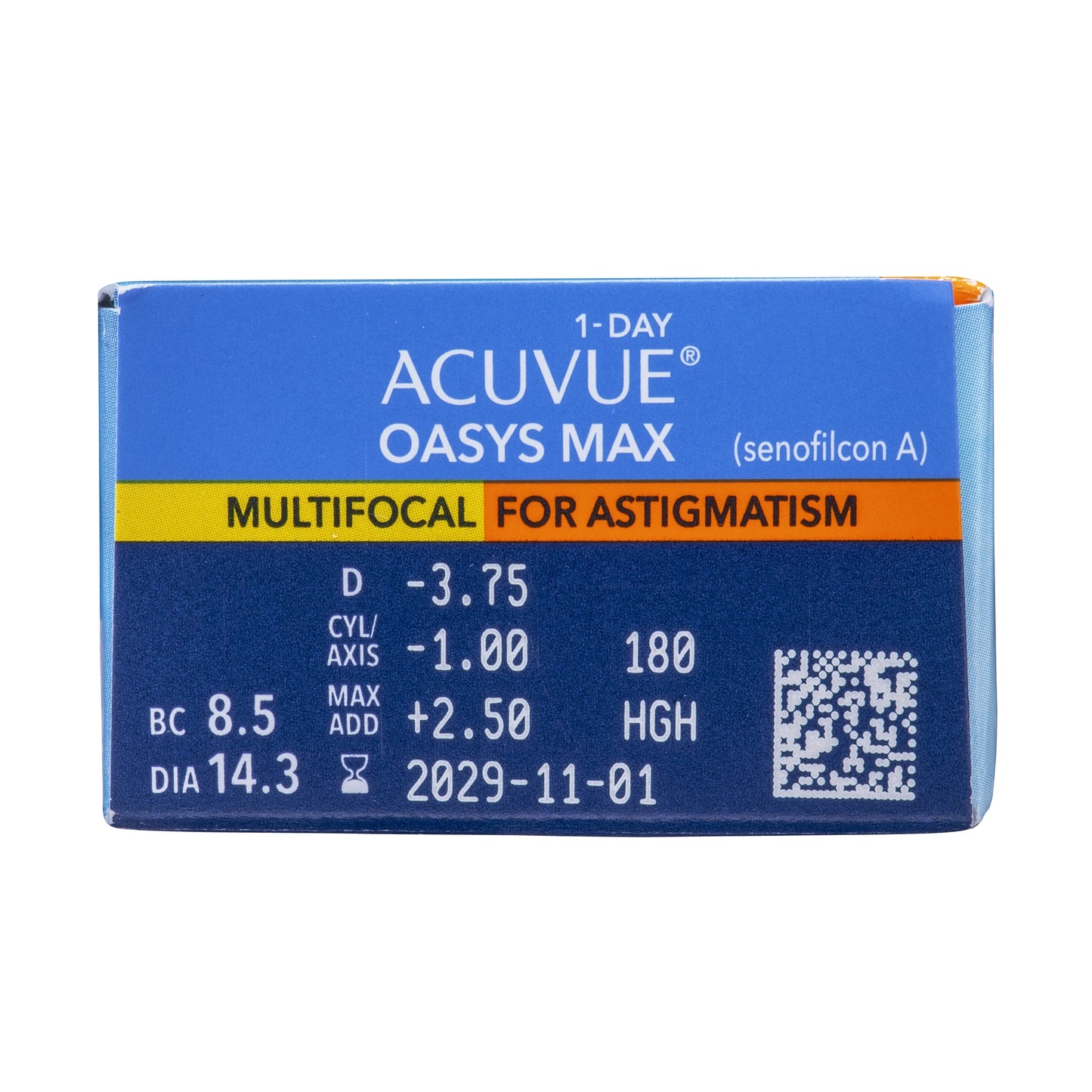Acuvue® Oasys Max 1-Day Multifocal for Astigmatism (30 Pack)