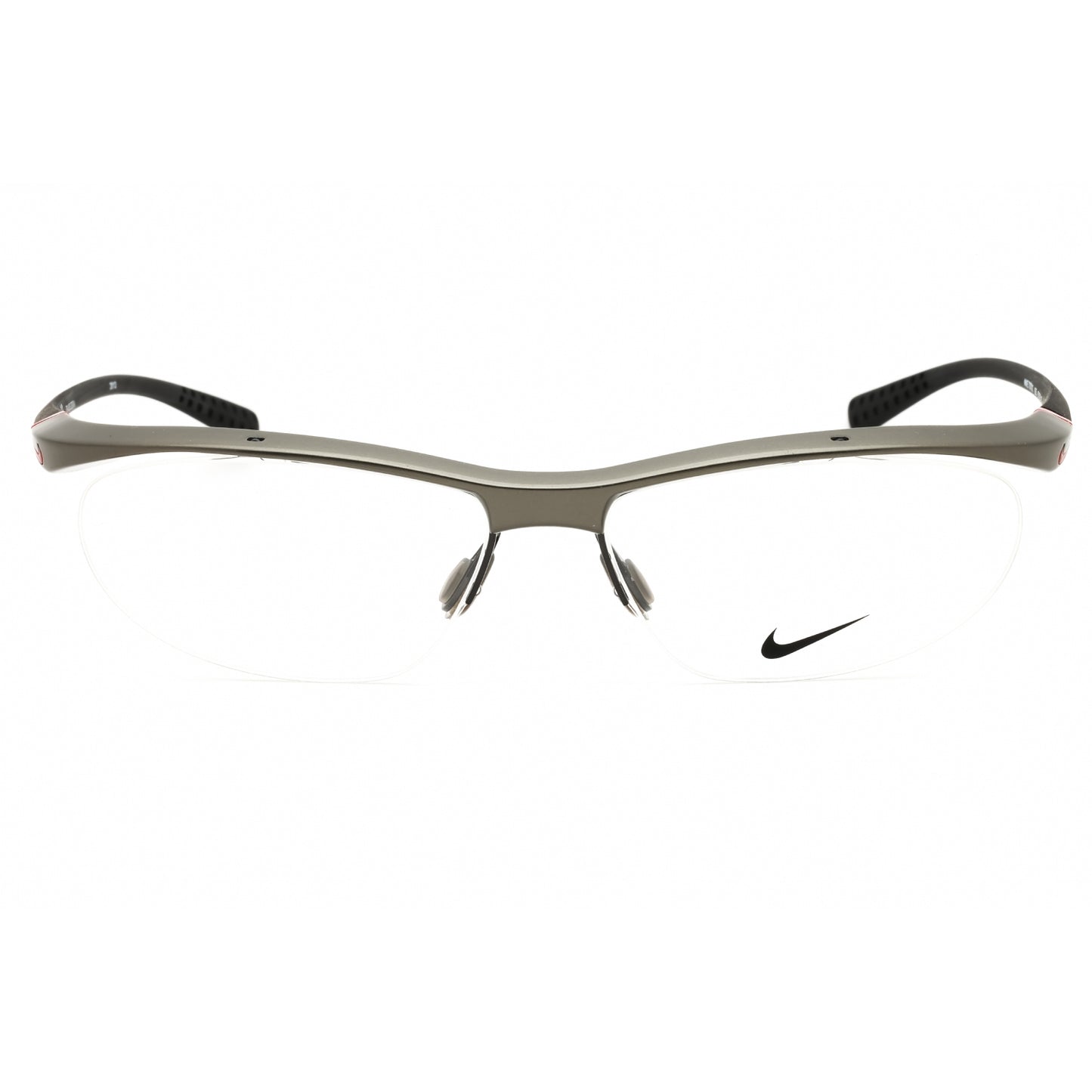 Nike eyeglass frame on a white background