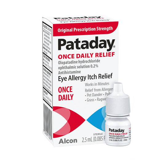 Pataday Once Daily Relief Allergy Eye Drops, Antihistamine Itch Relief Formula