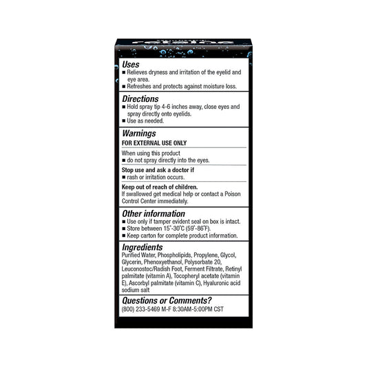 OCuSOFT Retaine Liposome Spray for Irritated Eyelids with Hyaluronic Acid (30 ml)