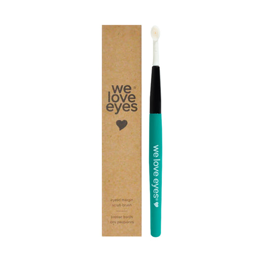 We Love Eyes Eyelid & Lash Margin Scrub Brush – Gentle Daily Eyelid Cleaner