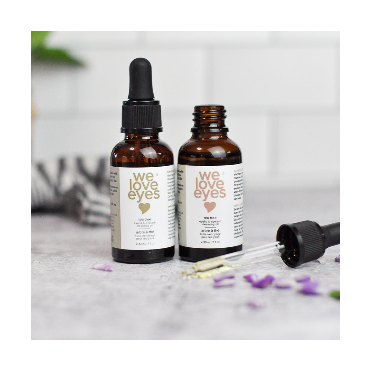 We Love Eyes Tea Tree Eyelid Cleansing Oil – 30ml