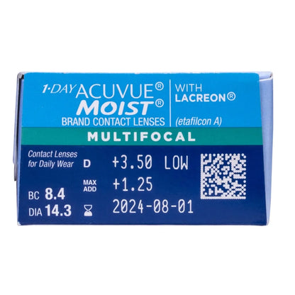 Acuvue 1 Day Moist for Multifocal 30 Pack