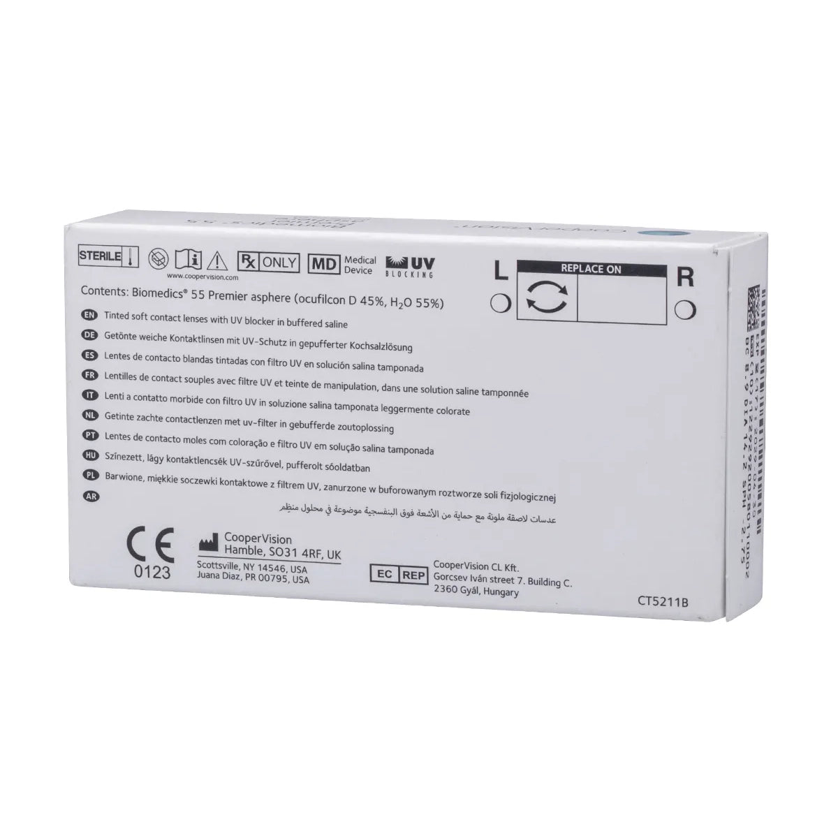 Biomedics 55 Premier (6 Pack)