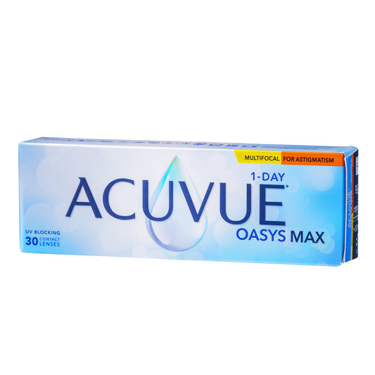 Acuvue® Oasys Max 1-Day Multifocal for Astigmatism (30 Pack)