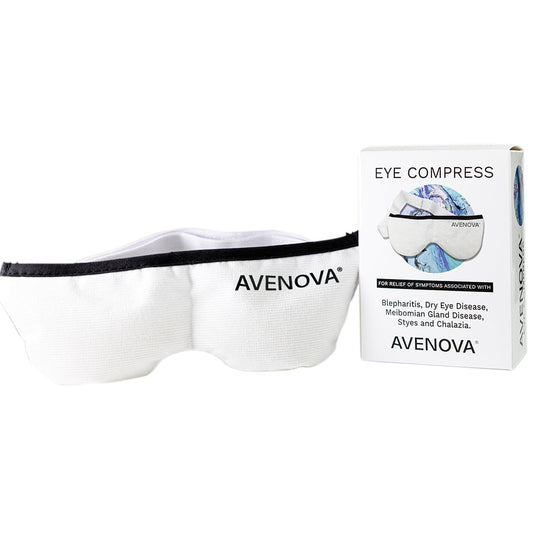 Avenova Moist Heat Eye Compress – Microwavable Mask for Dry Eyes