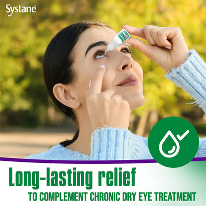 Systane® Gel Eye Drops Liquid Gel – Long-Lasting Soothing Dry Eye Relief (10 mL Bottle)