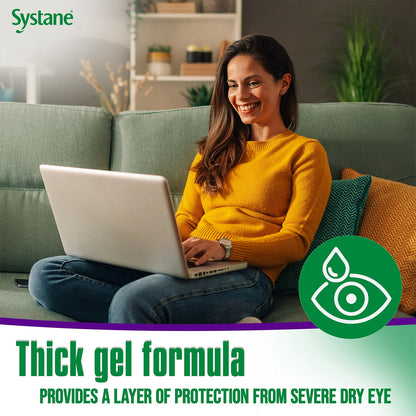 Systane® Gel Eye Drops Liquid Gel – Long-Lasting Soothing Dry Eye Relief (10 mL Bottle)