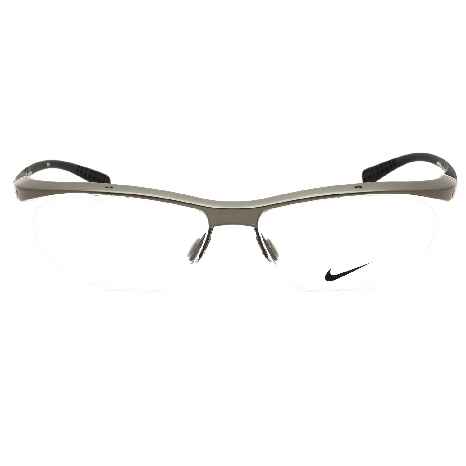Nike eyeglass frame on a white background