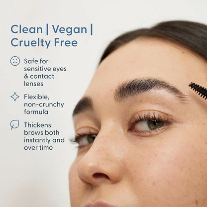 Twenty Twenty Full Brows Tinted Brow Gel – Fuller, Defined Eyebrows | Gentle, Eye-Safe Formula | Long-Lasting Natural Hold