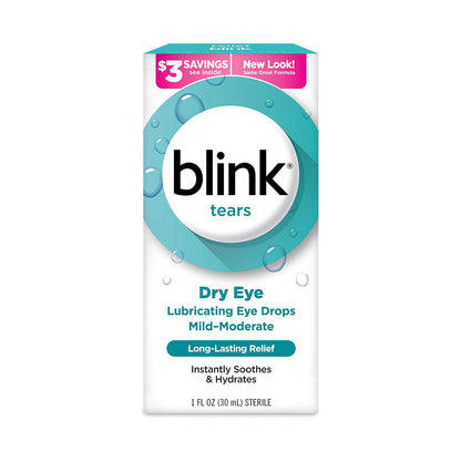 Blink Tears® Lubricating Eye Drops for Long-Lasting Dry Eye Relief