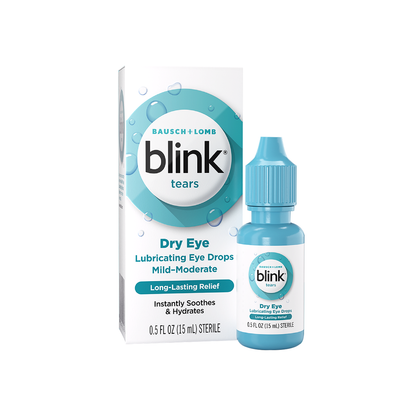 Blink Tears® Lubricating Eye Drops for Long-Lasting Dry Eye Relief