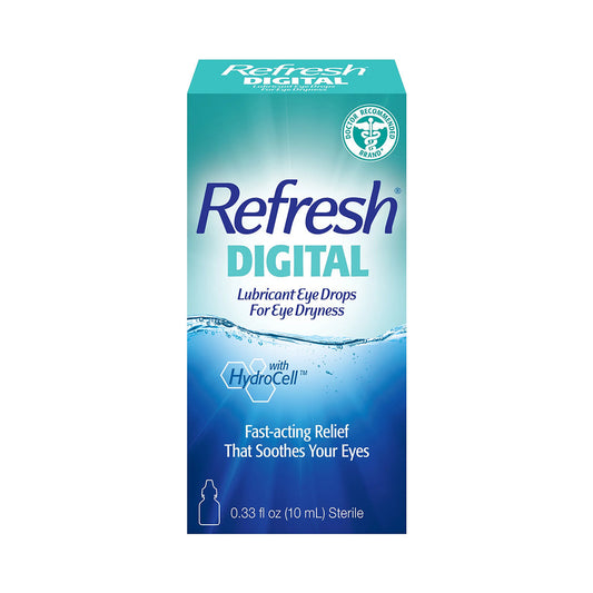 REFRESH® DIGITAL Lubricant Eye Drops (10 mL) – Advanced, Fast-Acting Relief for Digital Eye Strain