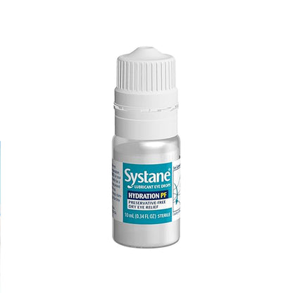 Systane Hydration® PF Lubricant Eye Drops – Preservative-Free, Multi-Dose 10 ml Bottle