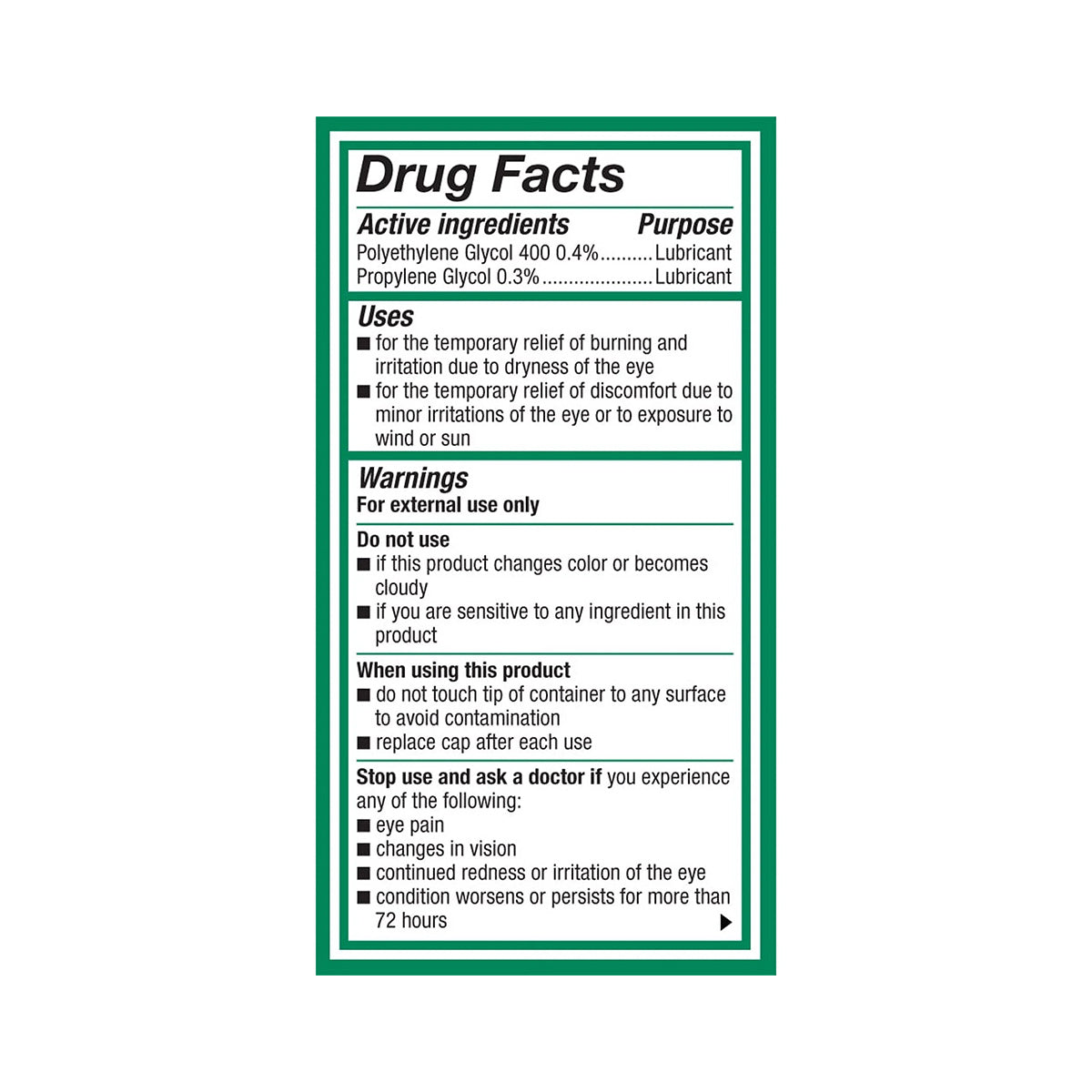 Systane® Ultra High Performance Lubricant Eye Drops – Fast-Acting Dry Eye Relief (10 mL Bottle)