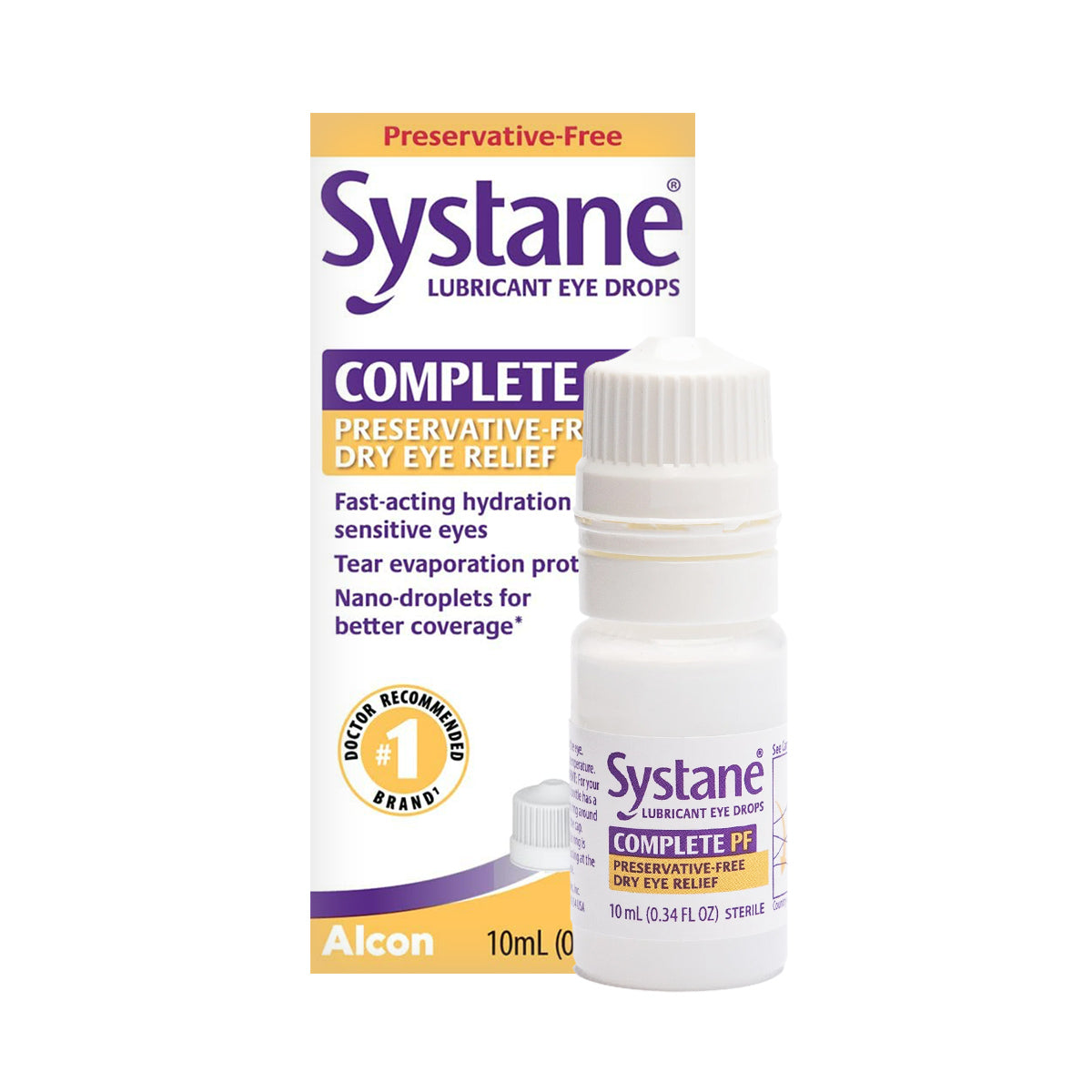 Systane COMPLETE Preservative-Free Eye Drops Multi-Dose Bottle