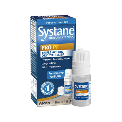 Systane® PRO PF Multi-Dose Lubricant Eye Drops – Preservative-Free, 10 ml