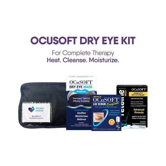 OCuSOFT Eye Care Kit for Dry Eyes & Eyelid Health