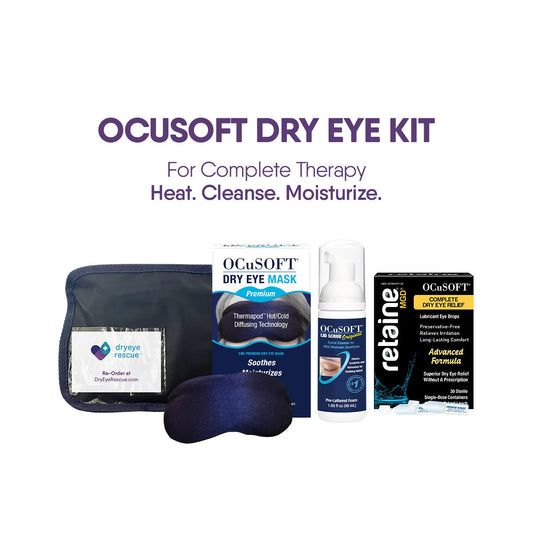 OCuSOFT Eye Care Kit for Dry Eyes & Eyelid Health