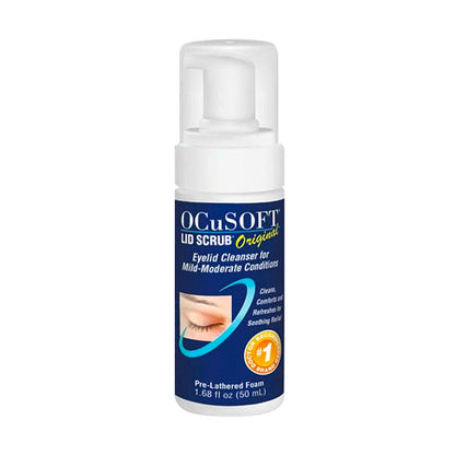 OCuSOFT® Lid Scrub Original Compliance Kit (Foam Cleanser + Wipes) – Daily Eyelid Care