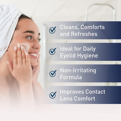 OCuSOFT® Lid Scrub Original Compliance Kit (Foam Cleanser + Wipes) – Daily Eyelid Care