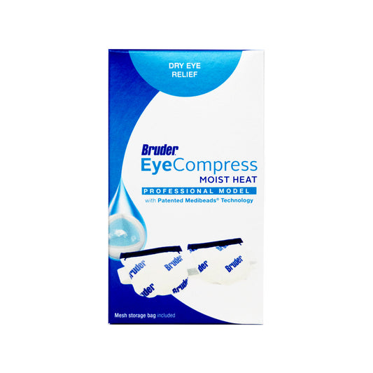 Bruder Moist Heat Eye Compress – Professional-Grade Relief for Dry Eyes
