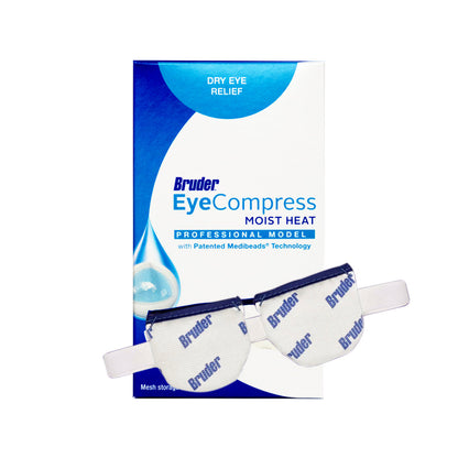 Bruder Moist Heat Eye Compress – Professional-Grade Relief for Dry Eyes