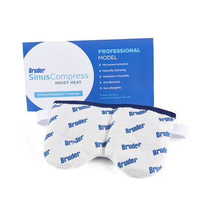 Bruder Moist Heat Sinus Compress – Targeted Relief for Sinus Pressure