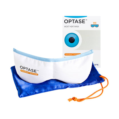 Optase® Moist Heat Dry Eye Mask – Reusable Microwavable Therapy for Dry Eye & MGD Relief