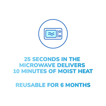 Optase® Moist Heat Dry Eye Mask – Reusable Microwavable Therapy for Dry Eye & MGD Relief