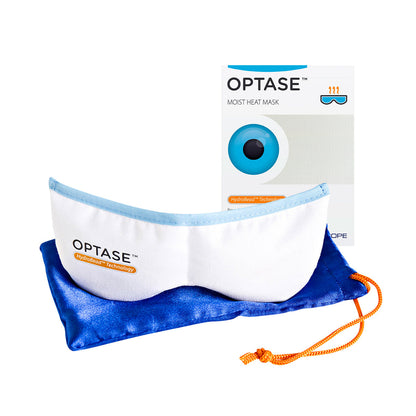 Optase Dry Eye Relief Kit – Heat Mask, Cleansing Wipes & Intense Preservative-Free Eye Drops