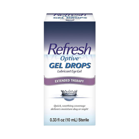 Refresh Optive® Gel Drops – Thick Lubricant Eye Gel for Long-Lasting Dry Eye Relief