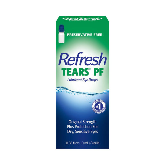 Refresh Tears® Preservative-Free Lubricant Eye Drops (10 ml)