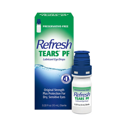 Refresh Tears® Preservative-Free Lubricant Eye Drops (10 ml)