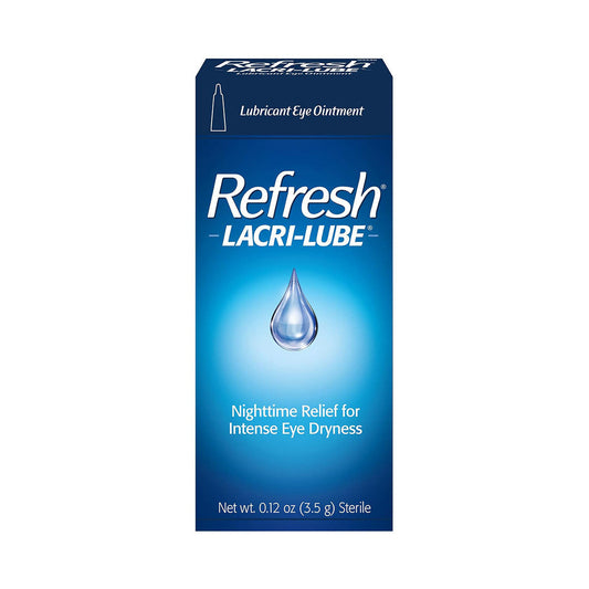 Refresh Lacri-Lube Lubricant Eye Ointment for Nighttime dryness (3.5g Tube)