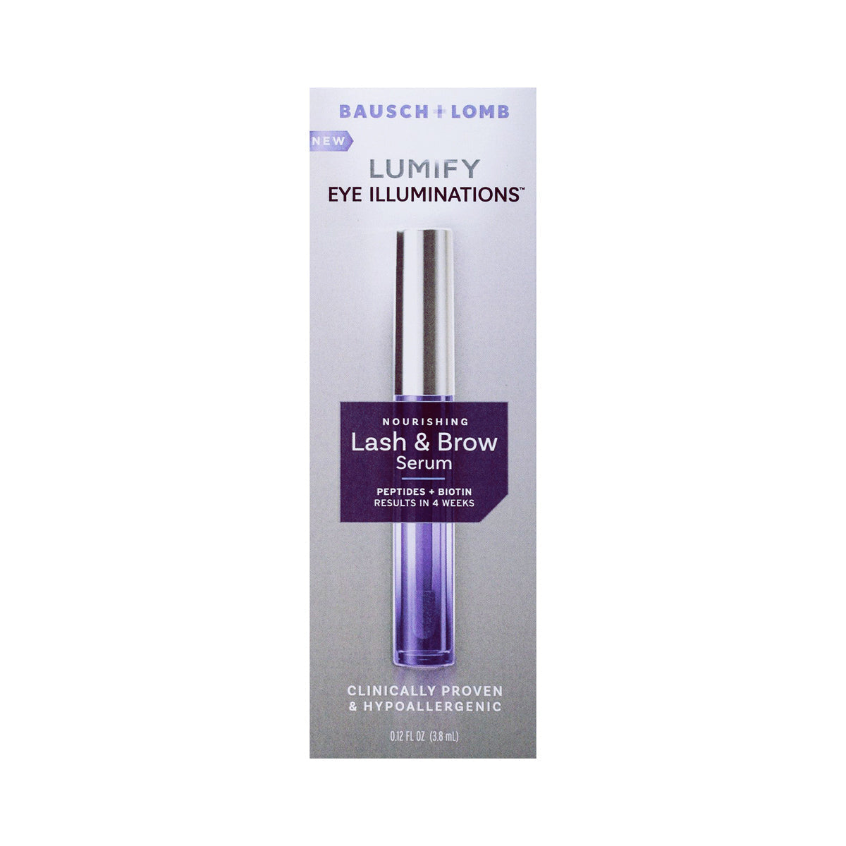LUMIFY Eye Illumination Nourishing Lash & Brow Serum – 0.12 fl oz (3.8 mL)