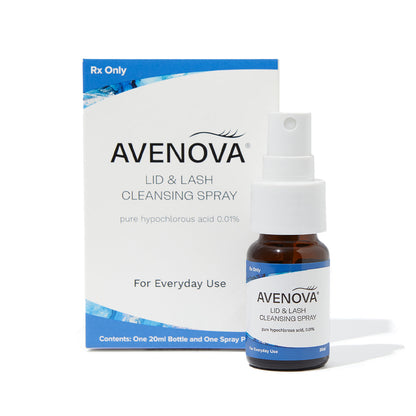 Avenova® Hypochlorous Acid Eyelid & Lash Cleanser Spray (20 mL)
