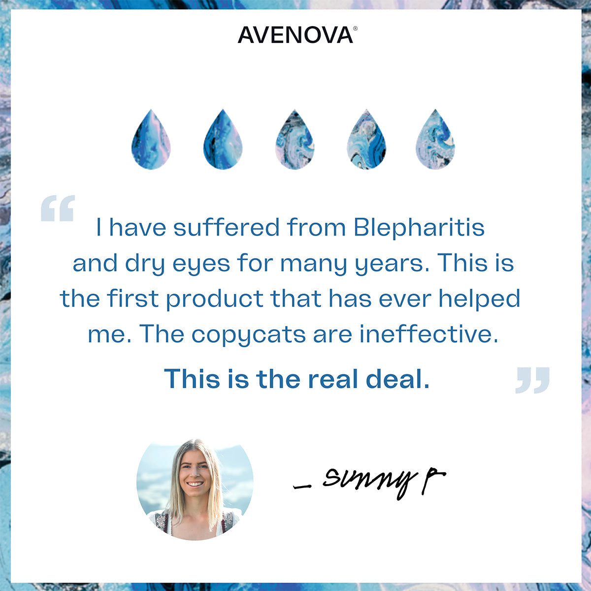 Avenova® Hypochlorous Acid Eyelid & Lash Cleanser Spray (20 mL)