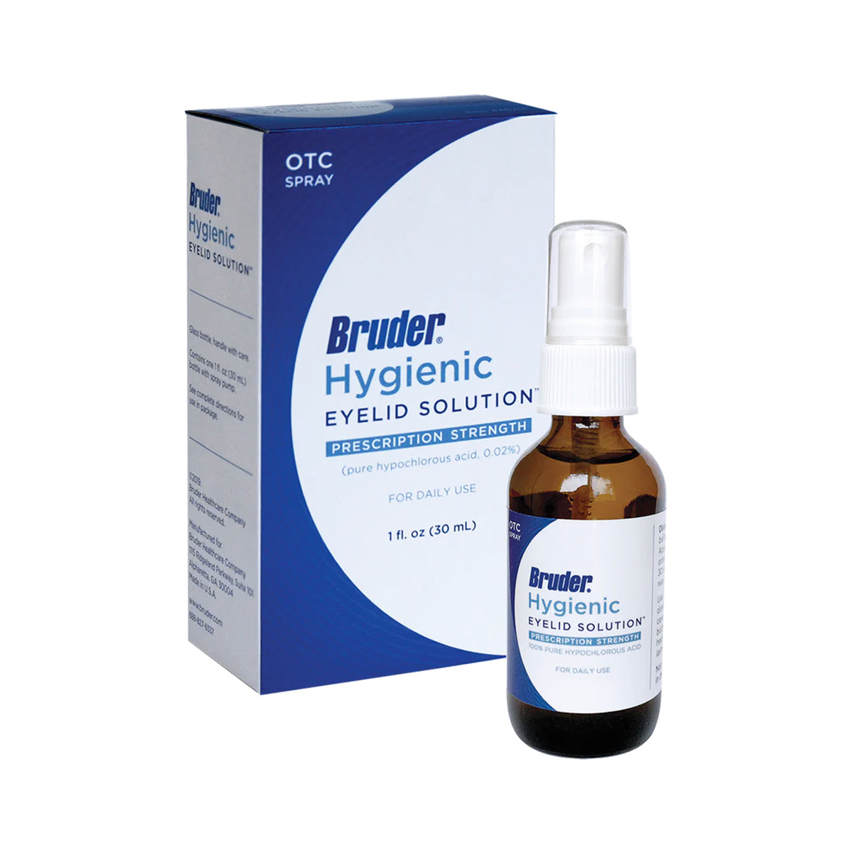 Bruder Hypochlorous Eyelid Cleanser for Daily Lid Hygiene
