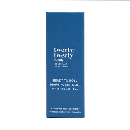 Twenty Twenty Ready-to-Roll Depuffing Eye Roller – Cooling Under-Eye Relief & Revitalizing Care