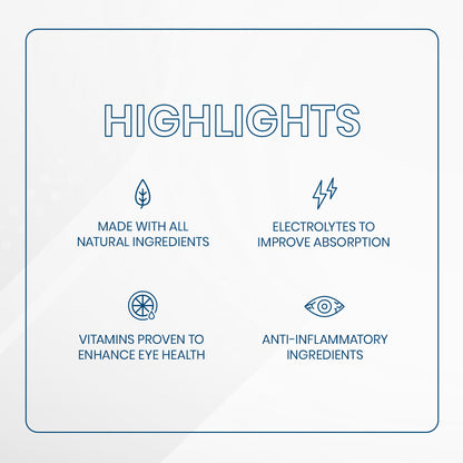 Dry Eye Drink™ Complete Set – Day & Night Hydration for Dry Eye Relief (Mixed Berry, 20 Packets | 10 Each)