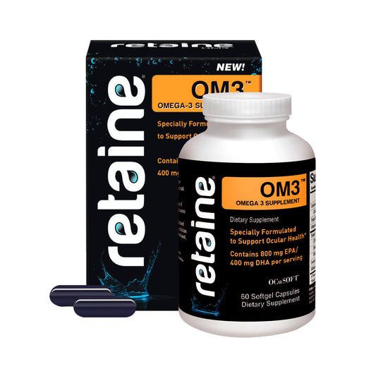 OCuSOFT® Retaine OM3 Omega-3 Nutritional Supplement for Dry Eye Relief & Eye Health