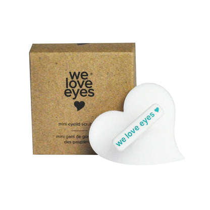 We Love Eyes Mini Eyelid Scrub Mitt for Precise Eyelid Hygiene