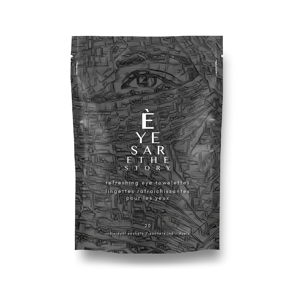 Eyes Are The Story Refreshing Eyelid Hygiene Towelettes – Gentle Cleansing Wipes (20 Count)