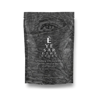 Eyes Are The Story Refreshing Eyelid Hygiene Towelettes – Gentle Cleansing Wipes (20 Count)