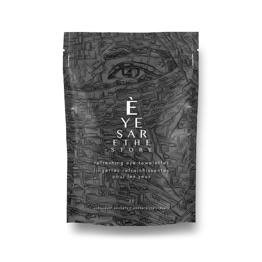 Eyes Are The Story Refreshing Eyelid Hygiene Towelettes – Gentle Cleansing Wipes (20 Count)