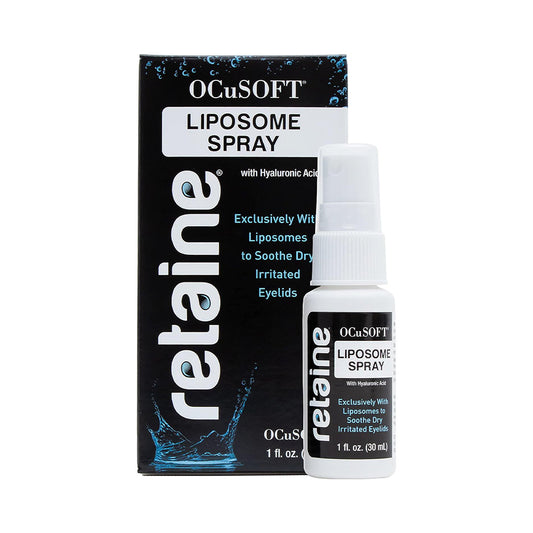 OCuSOFT Retaine Liposome Spray for Irritated Eyelids with Hyaluronic Acid (30 ml)
