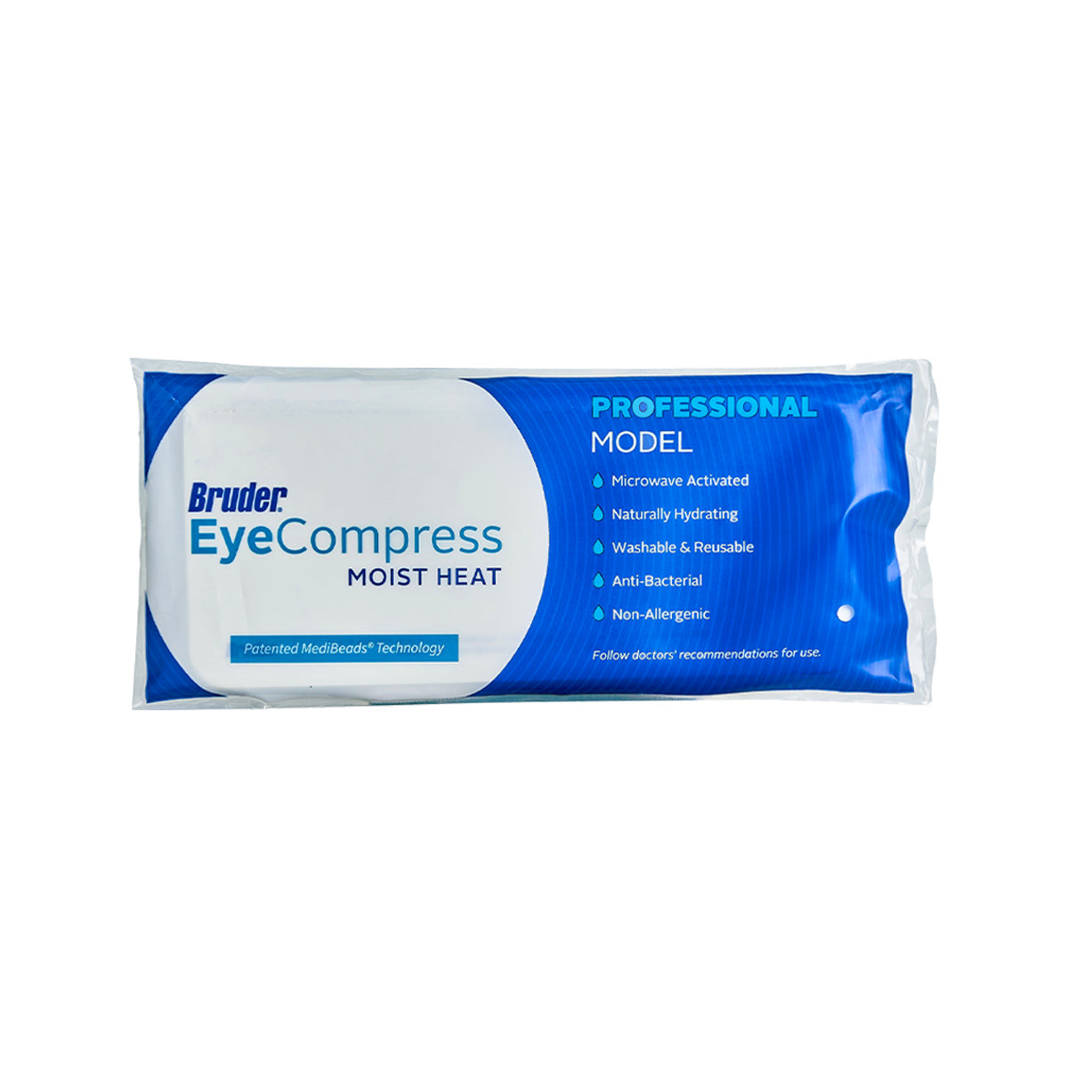 Bruder Moist Heat Dry Eye Therapy Compress – Microwavable Relief Mask