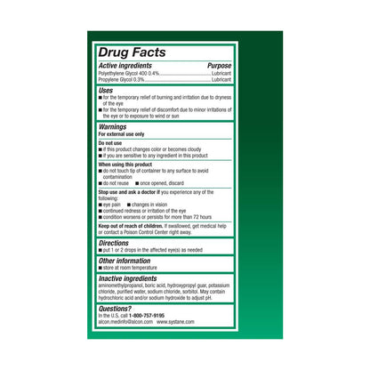 Systane® Ultra PF Preservative-Free Dry Eye Drops – 60 Single-Use Vials for Long-Lasting Relief